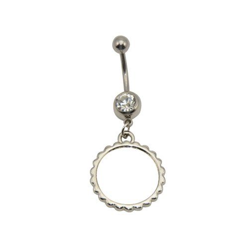 Kolczyk do pępka - koło - Sublimacja Termotransfer zdjęcie 1