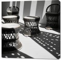 Obraz 100x100cm Gra Świateł