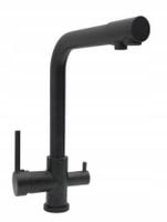 Bateria kuchenna trójdrożna do filtra wody CZARNA