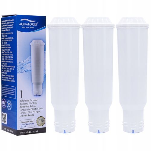 3 SZT AQUALOGIS AL-TES46 FILTR DO EKSPRESU KRUPS NIVONA MELITTA na Arena.pl