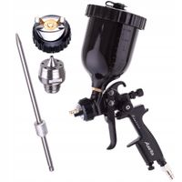 Pistolet lakierniczy Auarita HVLP – zestaw dysz 1.3 mm i 1.7 mm, 600 ml