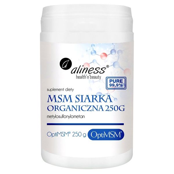 MSM Siarka organiczna Aliness 250g zdjęcie 1