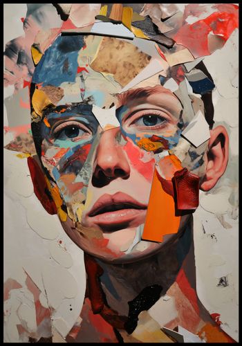 Plakat 68x98cm Podział Samego Siebie na Arena.pl