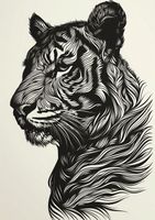 Plakat 59,4x84,1cm Tygrysi Gwizd