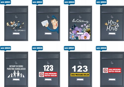 METALOWA ORYGINALNA SKRZYNKA POCZTOWA na listy POCZTA elegancka NADRUK UV na Arena.pl