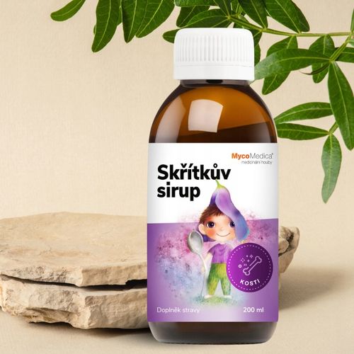 SYROP ELFI dla dzieci KOŚCI ODPORNOŚĆ Witaminowy suplement diety MycoMedica na Arena.pl