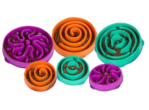 Outward Hound Fun Feeder Mini Miska spowalniająca niebieska [67830] na Arena.pl