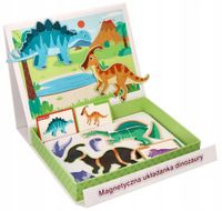 Magnetyczna układanka puzzle Dinozaury Adam Toys