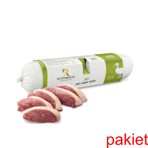 6 x BIO kaczka z amarantusem i jabłkiem podwójne rolki  2x400g ekologiczna na Arena.pl