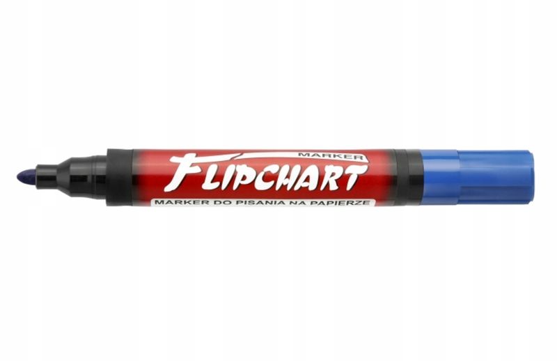 marker flipchart koń.okrągła niebieski a'12 zdjęcie 6
