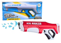 ND24_20336 Pistolet Na Wode Automatyczny Czerwony