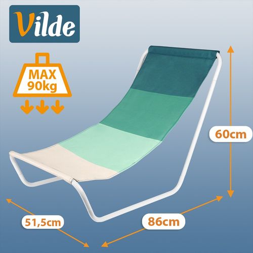 Leżak plażowy składany na Arena.pl