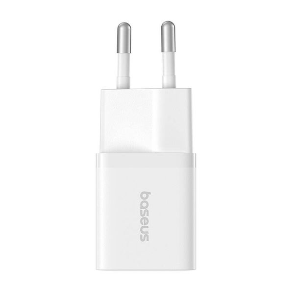 ładowarka baseus gan5 mini 1c, 25w (biały) zdjęcie 1