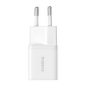ładowarka baseus gan5 mini 1c, 25w (biały)