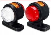 świateł obrysowych 12V/24V przód/tył ciężarówka LED Lampa 2 szt