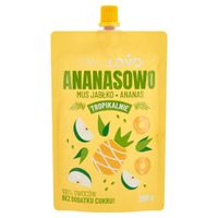 OWOLOVO Ananasowo Mus jabłko ananas 200 g