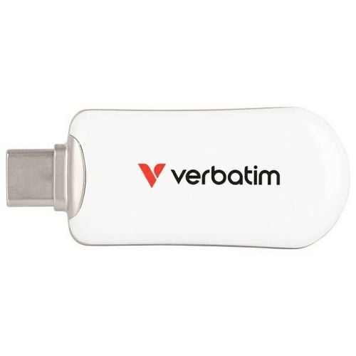 pendrive verbatim plectra 64gb usb-c     biały/white 30228 na Arena.pl