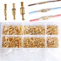 Zestaw złączek elektrycznych Złączki izolowane Końcówki elektryczne