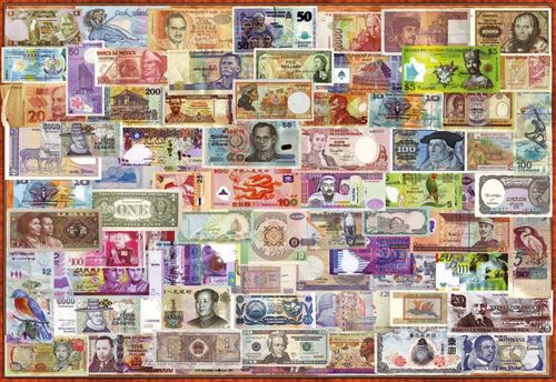 Puzzle 1000 elementów, Banknoty na Arena.pl
