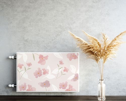Mata Magnetyczna Na Grzejnik Drobne Różowe Kwiaty Natura 90cm x 60cm na Arena.pl