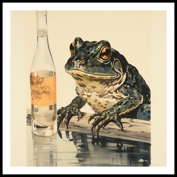 Plakat 60x60cm Refleksje Błotniaka zdjęcie 3