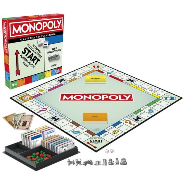 Gra Monopoly Classic Refresh Polska Wersja Hasbro G0009 zdjęcie 1