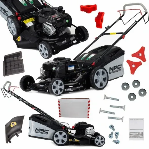 Kosiarka spalinowa z napędem silnik B&S 5 funkcji + nożyce akumulatorowe zdjęcie 9