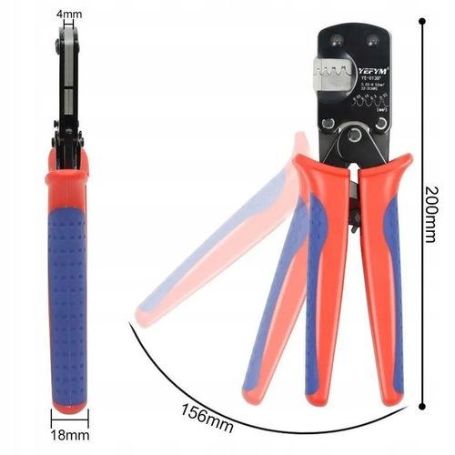 ZACISKARKA KONEKTORÓW MINI PINÓW STYKÓW D-SUB Molex Jst Tyco Bls DuPont na Arena.pl