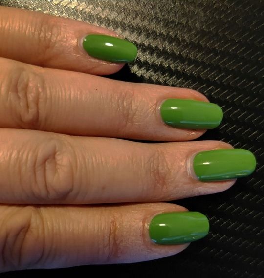 Sally Hansen Insta Dri Lakier Yaasss Green 728 zdjęcie 5