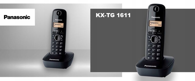 Telefon PANASONIC KX-TG1611PDH zdjęcie 4