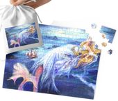 PUZZLE TRADYCYJNE - SYRENKA SYRENA SUPER WZORY PREZENT 35el + WORECZEK