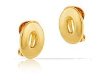 klipsy owalne z kolekcji classic (e7635au)