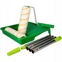 WAŁEK MALARSKI 25cm KIJ DO MALOWANIA Zestaw do malowania Ścian i Sufitów PL