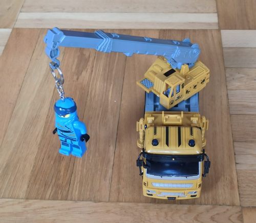 Dźwig Budowlany Ciężarówka samochód NA PILOT 27Mhz RC #A1 na Arena.pl