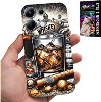 ETUI DO XIAOMI NOTE 14S - WHISKY CYGARO WZORY DLA MĘŻCZYZN PLECKI