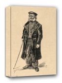 Orphan Man, Vincent van Gogh - obraz na płótnie 50x70 cm