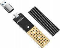 OBUDOWA SSD M.2 NV/ME USB-C 10 GBPS DLA DYSKÓW 2242/2260/2280