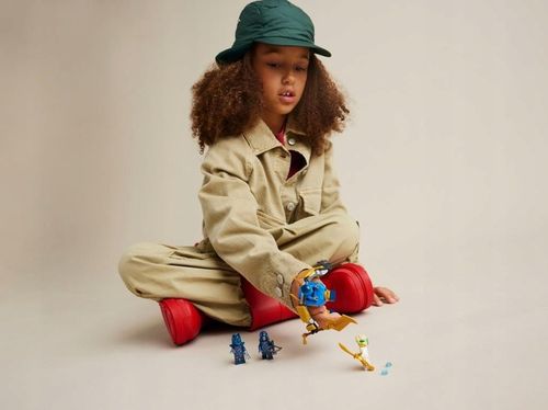 KLOCKI LEGO NINJAGO 71805 ZESTAW BITEWNY Z MECHEM JAYA 4 FIGURKI +TORBA na Arena.pl