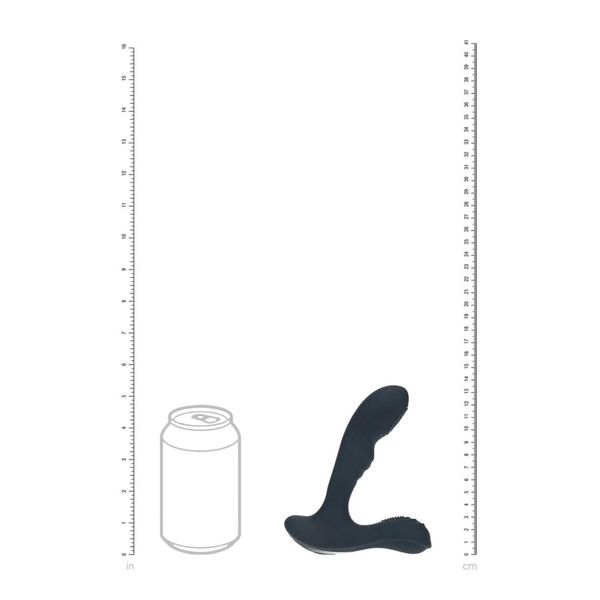 Vibrating And Tapping Silicone Prostate Massager With Ball Stimulator - Bl zdjęcie 6
