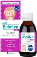 Bobolen Baby syrop na suchy kaszel dla dzieci 115 ml