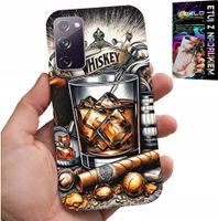 ETUI DO SAMSUNG GALAXY S20 FE - WHISKY CYGARO WZORY DLA MĘŻCZYZN PLECKI