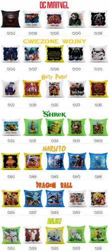 POSZEWKA Z NADRUKIEM BAWEŁNIANA 40x40CM - KSIĘŻNICZKI PRINCESS BAJKA na Arena.pl