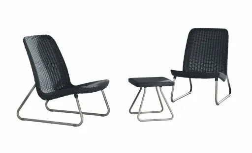 Komplet ogrodowy RIO PATIO Graphite zdjęcie 3