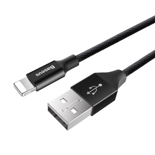 BASEUS | WZMACNIANY KABEL IPHONE 5 SE 5S 6S + 7 na Arena.pl