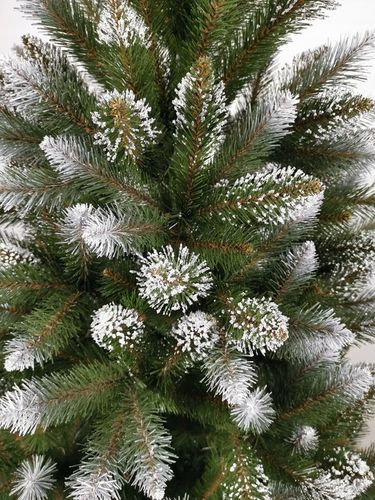 CHOINKA SZTUCZNA 180 CM NA PNIU PIĘKNA SOSNA DIAMENTOWA GĘSTA OŚNIEŻONA na Arena.pl