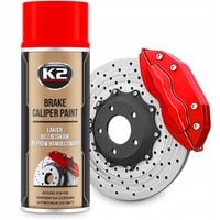 K2 BRAKE CALIPER PAINT 400ml CZERWONY Lakier do zacisków bębnów hamulcowych