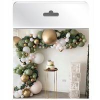 Girlanda dekoracyjna na chrzest urodziny imprezowa ślubna zestaw