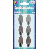 haczyki samoprzylepne metalowe 1,5 x 3,5cm 6 szt. ph-2860