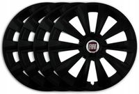 KOŁPAKI 14 FIAT Linea Brava Panda Idea CZARNE DLC