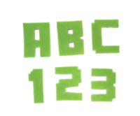 Ozdoba na tort Piksele napis imię litery cyfry -1szt